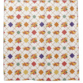 感謝祭ホリデーシャワーカーテン シャワーカーテン (正面)