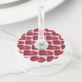 感謝祭ホリデーディナークランベリーソース ワイングラスタグ