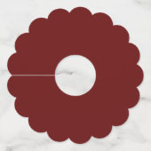 感謝祭ホリデーディナークランベリーソース ワイングラスタグ (裏面)