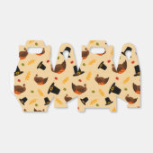 感謝祭ホリデートルコのディナーパーティーボックス フェイバーボックス (折り畳みなし)