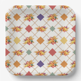 感謝祭ホリデー紙プレート ペーパープレート