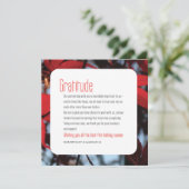 感謝祭ホ企業のリデーカード カード (スタンド正面)