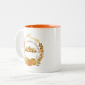 感謝祭マグカップ ツートーンマグカップ (正面左)