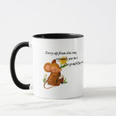 感謝祭マグカップ – 感謝と感謝 マグカップ (左)