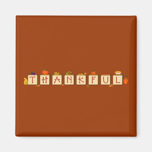 感謝祭マグネット マグネット (正面)