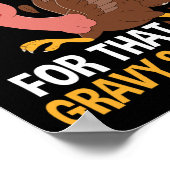 感謝祭マラソランニングン秋秋H ポスター (角)