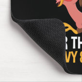 感謝祭マラソランニングン秋秋H マウスパッド (コーナー)