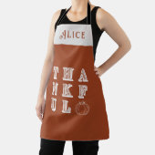 感謝祭ミニマルシンプルリスト エプロン (インサイチュ)