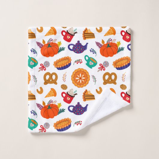 感謝祭ミーム |すべてのことに感謝する ウォッシュタオル (ウォッシュタオル)