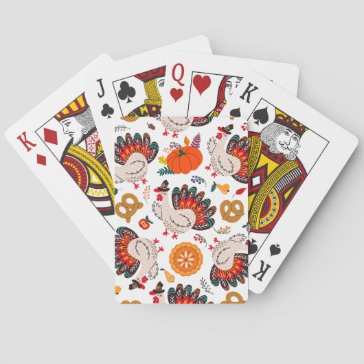 感謝祭ミーム |感謝祭は食事 トランプ (裏面)