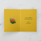 感謝祭メッセージ友情カード シーズンカード (内部)