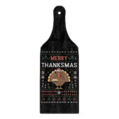 感謝祭メリークリスマス感謝祭トルコ カッティングボード (正面)