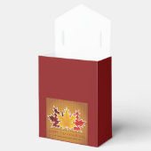 感謝祭メープルの葉 フェイバーボックス (オープン)