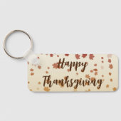 感謝祭メープル葉 キーホルダー (裏面)