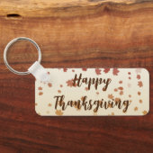 感謝祭メープル葉 キーホルダー (裏面)