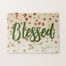 感謝祭メープル葉