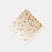 感謝祭メープル葉 スタンダードカクテルナプキン (角)