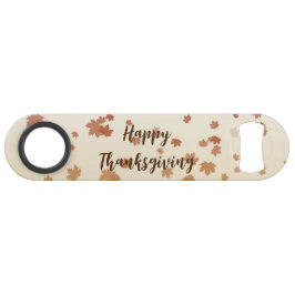 感謝祭メープル葉 スピード栓抜き