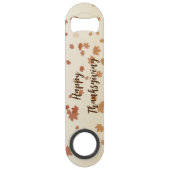 感謝祭メープル葉 スピード栓抜き (正面)