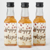 感謝祭メープル葉 リキュールボトルラベル (ボトル)