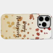 感謝祭メープル葉 Case-Mate iPhoneケース (裏面 (横))