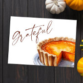 感謝祭モダン素朴エレガント秋 シーズンカード