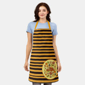 感謝祭モダン美秋コレクション エプロン (着用した状態)