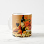 感謝祭モダン5マグ コーヒーマグカップ (正面左)