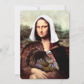 感謝祭モナリザピルグリム 招待状 (正面)