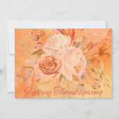 感謝祭ユニークフローラ挨拶 シーズンカード (正面)