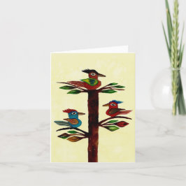 感謝祭ユーモアのあるのディナーとハーフタイムカード カード