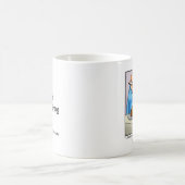 感謝祭ユーモアのコーヒーマグ コーヒーマグカップ (中央)