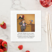 感謝祭ユーモアホリデーナプキンズ スタンダードランチョンナプキン (インサイチュ)