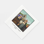 感謝祭ユーモアホリデーナプキンズ スタンダードランチョンナプキン (角)