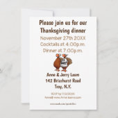 感謝祭ユーモア招待状 "Spectickles" 招待状 (裏面)