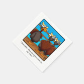 感謝祭ユーモア紙ナプキンス スタンダードカクテルナプキン (角)