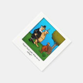 感謝祭ユーモア紙ナプキンス スタンダードカクテルナプキン (角)