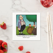 感謝祭ユーモア紙ナプキンス スタンダードカクテルナプキン (インサイチュ)