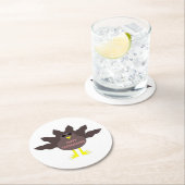 感謝祭ラッキングトルコ紙コースター ラウンドペーパーコースター (インサイチュ)