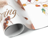 感謝祭ラッピング紙07 ラッピングペーパー (ロールコーナー)
