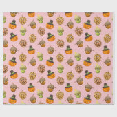 感謝祭ラッピング紙 ラッピングペーパー (フラット)