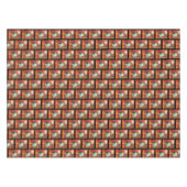 感謝祭ランニングの遠くに七面鳥  テーブルクロス (正面(横))