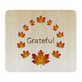 感謝祭リース感謝シンプルメープル離れズ カッティングボード