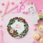 感謝祭リース紙プレート ペーパープレート (パーティー)