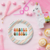 感謝祭レトロゴブルゴブル紙プレート ペーパープレート (パーティー)