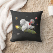 感謝祭ロケットトルコ クッション (ブランケット)