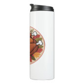 感謝祭ローストターキー – フェスティバルホリデー饗宴 タンブラー (回転右)