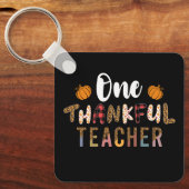 感謝祭ワンサンクフル先生レオパード秋グロ キーホルダー (正面)