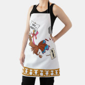 感謝祭七面食べ鳥ロビーハムビーフおもしろいLOL エプロン (インサイチュ)