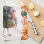 感謝祭七面鳥キッチンタオル キッチンタオル (四つ折り)